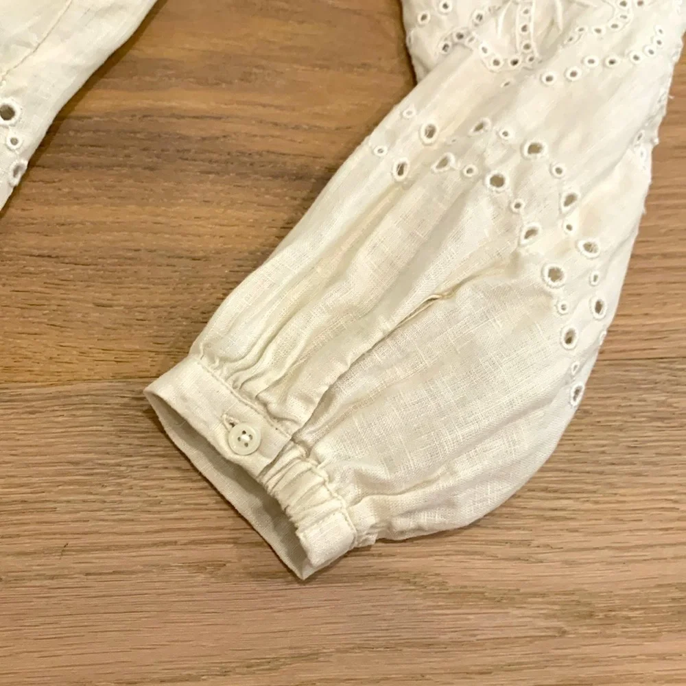 J Crew Linen Top - Picture 7 of 7
